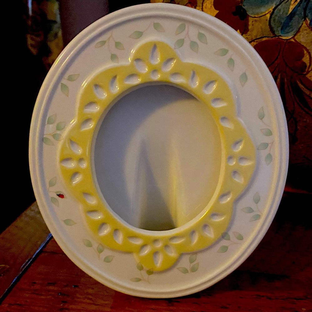 Lenox Oval Butterfly Meadow Frame